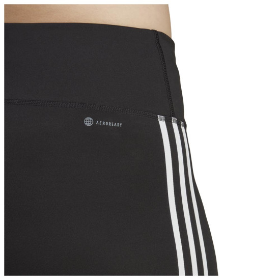 Adidas Γυναικείο κολάν Train Essentials 3-Stripes 7/8 (plus size)